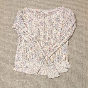 Multicolor Knit Women's Sweater